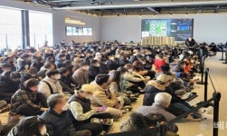 e편한세상 탕정 퍼스트드림, 선착순 동호지정 추첨 및 계약에 인파 몰려