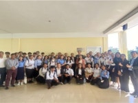 서울시립대 국제도시과학대학원, 캄보디아 프톰펜왕립대학교 1기 신입생에 장학금 전달