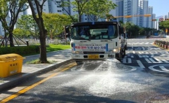 [기장군 브리핑] 살수차 본격 운영으로 역대급 폭염에 선제적 대응