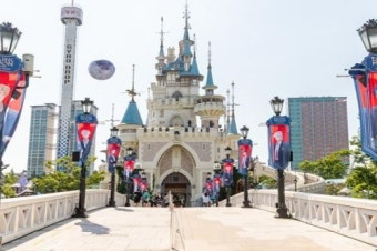 롯데월드,‘다크 문 위드 엔하이픈 인 롯데월드’이벤트 진행