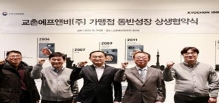 교촌치킨, 가맹점과 함께 성장하는 선순환 상생협력