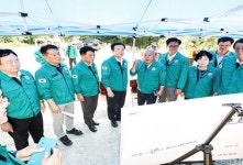 경북도의회 건설소방위원회, 수해 복구 현장 방문