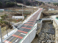 대구 달성군, 가창면 우록리 도로 2차선으로 확장