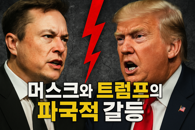 트럼프 대통령 vs 머스크 CEO: 시즌2 시작, OBBBA 법안 가결으로 갈등 재점화