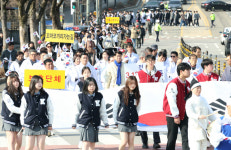 107년 전 울린 “대한독립 만세”…전주서 3·13 만세운동 재현