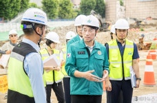 김경대 용산구청장, 취임 첫 현장 행보…한남3구역·용산공원·국제업무지구 점검