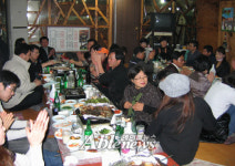 장애인정보시대 중년 장애인들의 송년모임