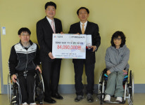장애인 - (주)현대종합금속 정몽석 회장의 특별한 선물