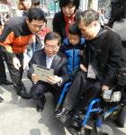 박원순 시장, 장애인 위한 ‘커뮤니티맵핑’ 참여