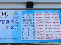 휠체어장애인 배려 없는 여수박람회장