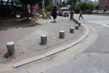 시각장애인 위험한 유성구 전민동성당 사거리