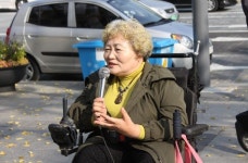 장애인들 평생교육 확보 위해 또 다시 거리로