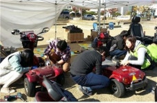 한밭센터, 전동보장구 배터리 지원 완료