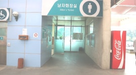 청통휴게소 장애인화장실 장애인 안전 ‘뒷전’