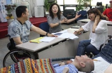 와상장애인 ‘고군분투’ 사회복지기관 실습기