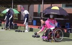 최고령 론볼선수 장애인AG 금메달 정조준