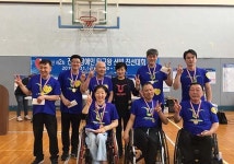 제2회 전도 장애인 탁구왕 선발 친선대회 개최