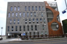 이상한 서귀포시장애인회관 화재 대피 경사로