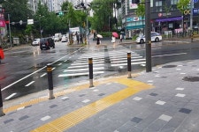 초지역 에코단지아파트 인근 점자블록 이래서야