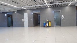 아쉬운 김포 국내선청사 1층 장애인화장실 편의