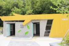 진주 금호지생태공원 장애인화장실 편의 열악