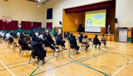 영동장복, 황간고 학생 장애인식개선 교육 실시
