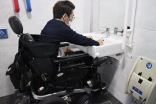 고창 구시포항 장애인화장실 편의 이래서야