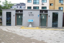 평택 안송그린공원 장애인화장실 이용 불편