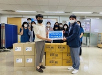우남환경화학, 대전척수장애인협회에 손 소독제 전달