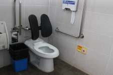 장애인 이용 불편 시흥 수변공원 장애인화장실