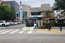 풍산동행정복지센터 주차장 점자블록 위 차량 주차 이래서야