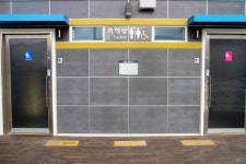 장애물 없는 영동고속도로 대관령졸음쉼터 화장실 편의 이래서야