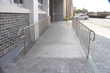 장애물 없는 구례군 광의면복지회관 장애인 편의 일부 미흡