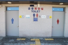 장애물 없는 대천해수욕장 3주차장 공중화장실 장애인 편의 점검