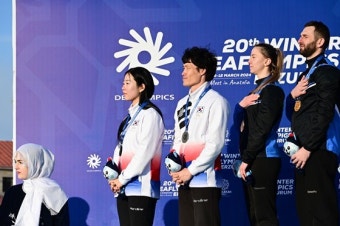 김지수·윤순영 '2023 에르주룸 동계데플림픽' 컬링 믹스더블 은메달 획득