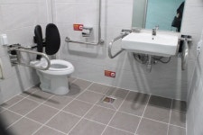 장애물 없는 서천군 기산면주민복합센터 장애인 편의 점검