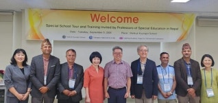 네팔 특수교육 교수 방한단, 한국경진학교 견학