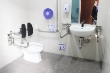 장애물 없는 송파나루관리사무소 공중화장실 장애인 편의 점검