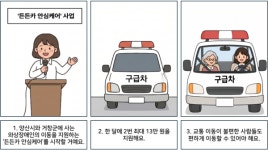 경상남도에 사는 와상장애인을 지원하는 든든카 안심케어 사업을 시작할 거예요