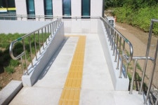 장애물 없는 아산시 영인산 하부주차장 복합관리소 장애인 편의 점검
