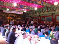 창원성주사 불모산 경로잔치 자비나눔 실천