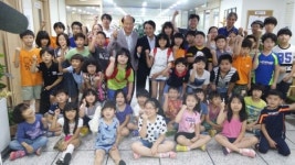 전남 화순 춘양초교 전교생, 광주불교방송 견학