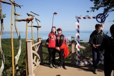 주말 나들이, 강동사랑길에서..