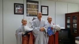 1급 승가고시 1등에 운담, 혜명스님