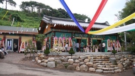 진주 죽림정사, 대웅전·산신각 불사 회향