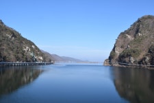 문암(門巖), 춘천의 수로 관문... 의암댐 옆 인어상 부근 바위