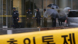 서초동 삼성그룹 사옥 수색 종료 폭발물 없다