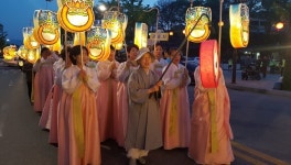 강릉지역 연합 봉축 법회ㅡ연등축제,대선에 방점