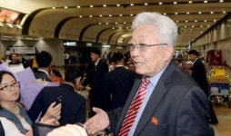 장웅 IOC 위원 비롯 북한태권도 시범단 10년만에 방한