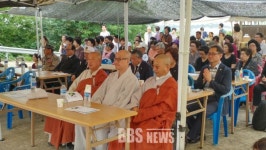 통일미륵대불과 함께 한반도 평화 염원